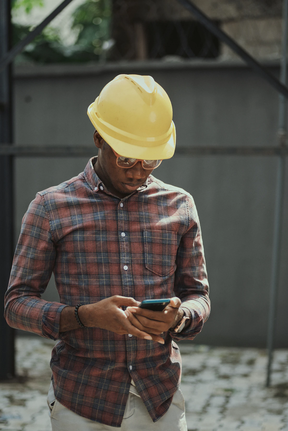 Engineer on site